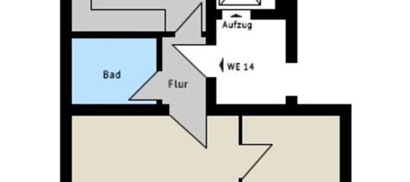 2 rooms Apartment in Leipzig, Germany No. 8759 8