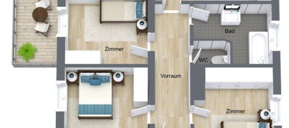 5 rooms Apartment in Hall in Tirol, Austria No. 230023 22