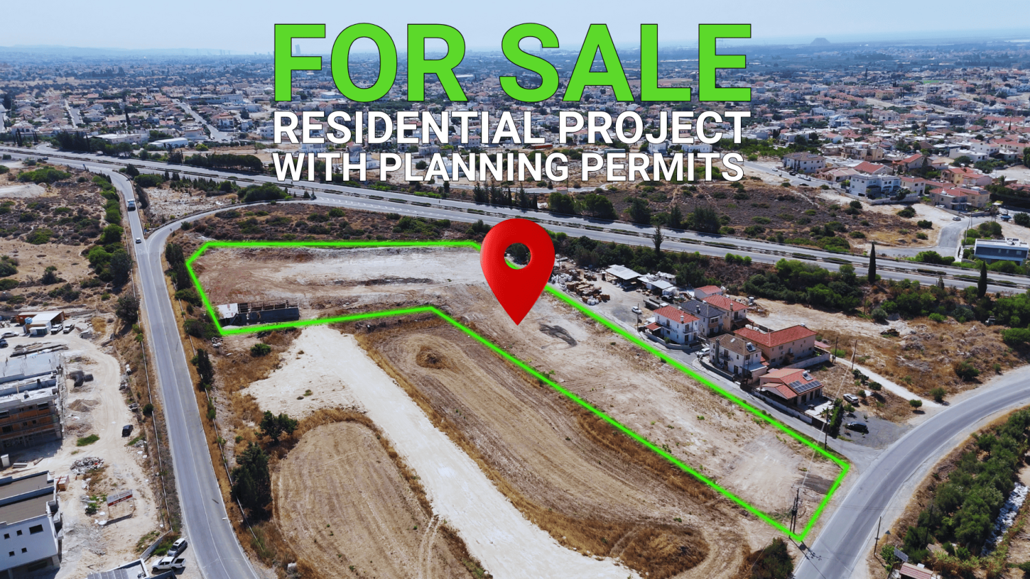 Земельный участок 10500м² в Колосси, Кипр № 32294