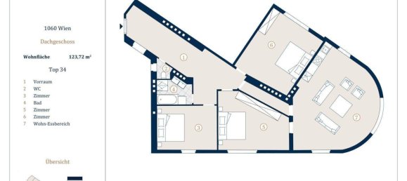 4 rooms Apartment in Mariahilf, Austria No. 240110 17