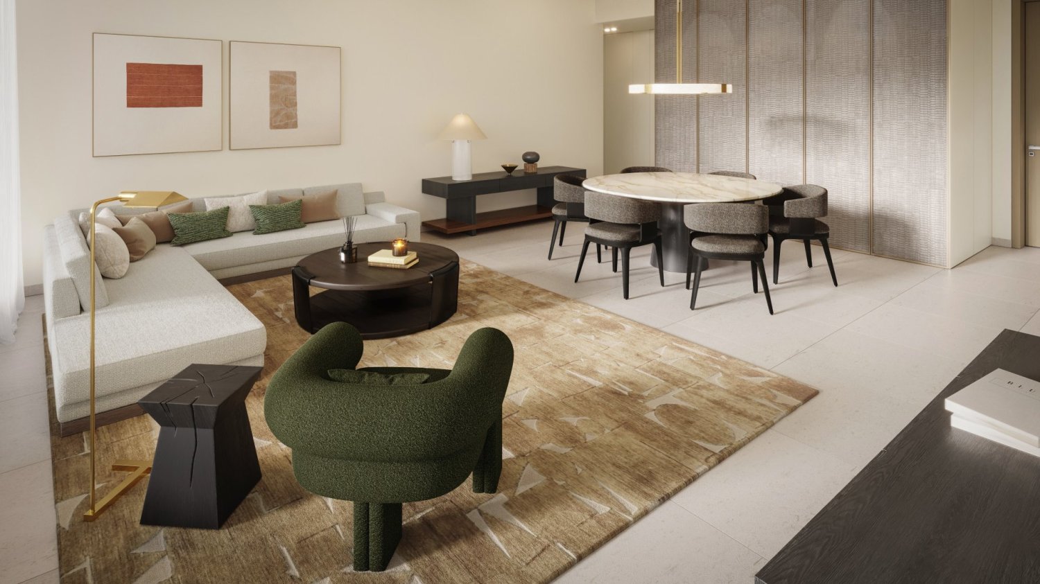 Квартира с 2 спальнями в EDEN HOUSE, Джумейра, ОАЭ № 62685