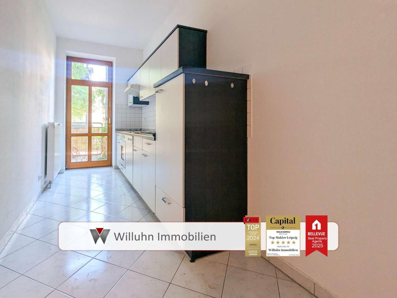 Квартира с 2 комнатами в Лейпциг, Германия № 241574