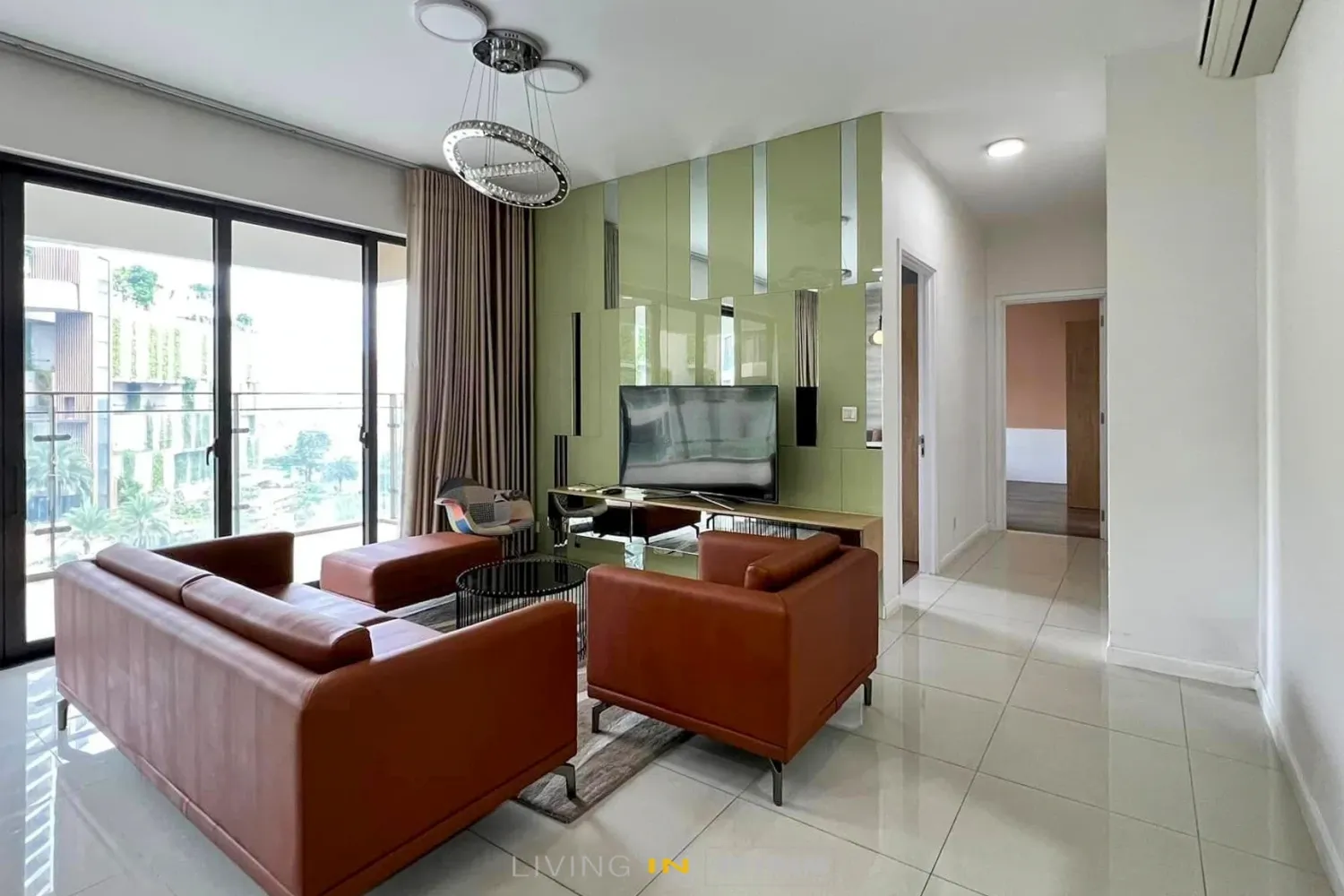 3 dormitorios apartamento en alquiler en Thu Duc, Ho Chi Minh, Vietnam № 74746