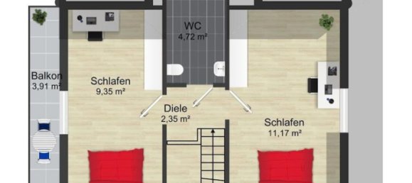 Casa de 4 divisões em Nordwestmecklenburg, Germany N.º 256009 10