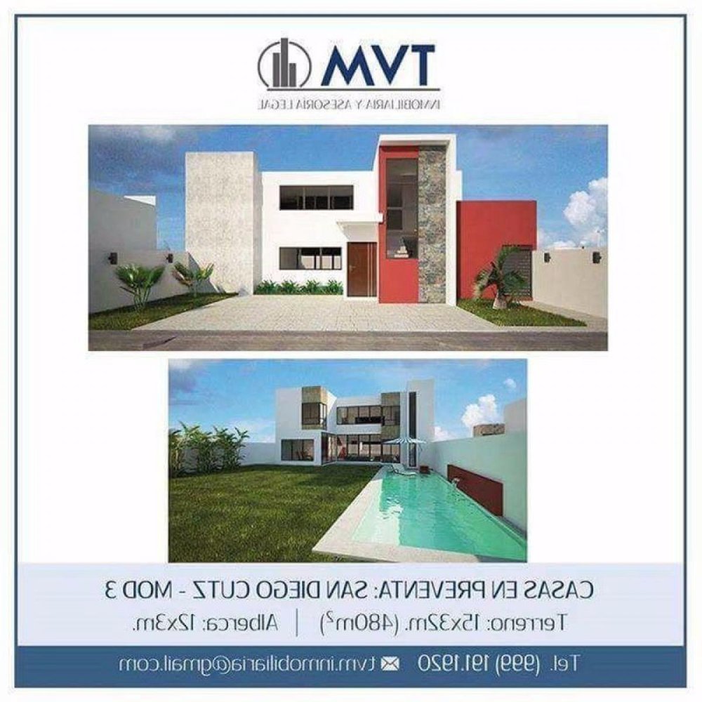 Casa de 3 dormitorios en Yucatán, Mexico No. 177339