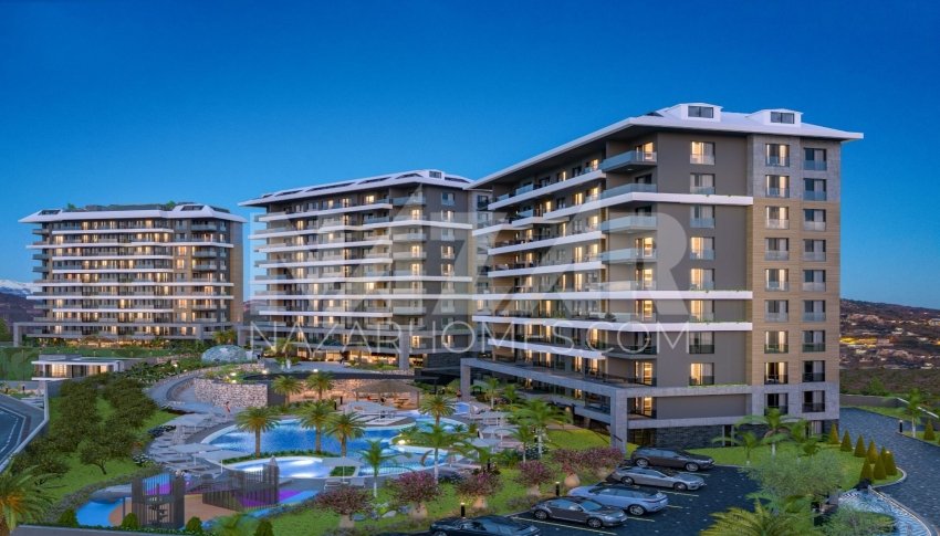 Apartamento de 1+1 en Alanya, Turkey No. 14366