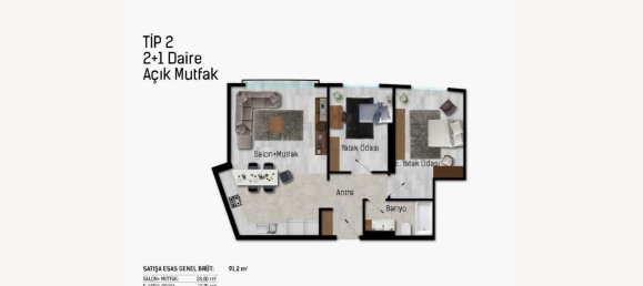 3 rooms Apartment in Atasehir, Turkey No. 28161 18