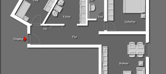 3غرفة شقة في Lower Saxony, Germany رقم 346247 16