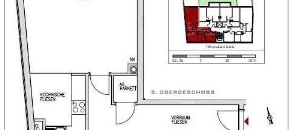 3 rooms Apartment in Meidling, Austria No. 170571 7