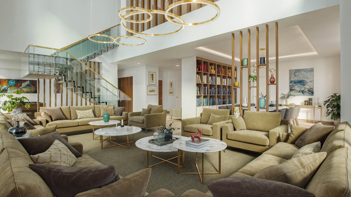 3 dormitorios dúplex en venta en Yas Island, Abu Dhabi, UAE № 116984