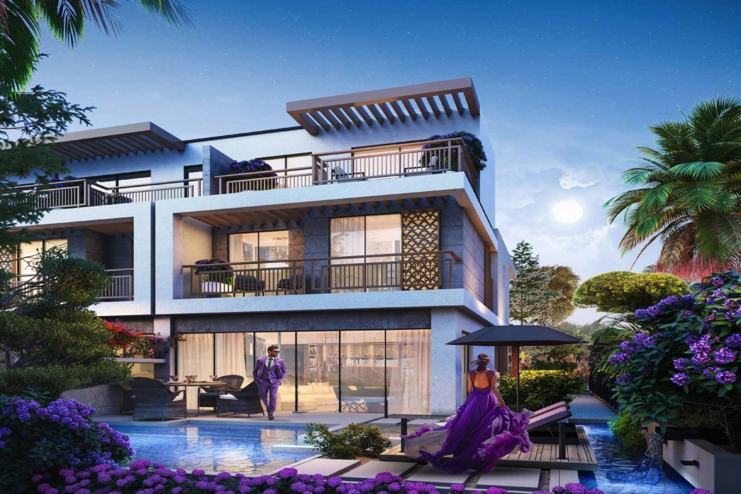 Villa de 4 dormitorios en DAMAC Hills (Akoya by DAMAC), UAE No. 111106