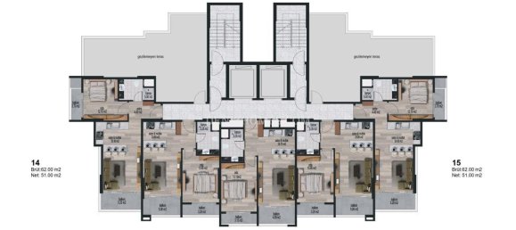 2 rooms Villa in Yenisehir, Turkey No. 31766 10