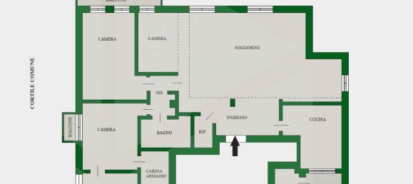 4 rooms Penthouse in Milan, Italy No. 241973 29