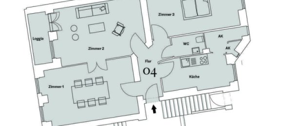 3 rooms Apartment in Wilmersdorf, Germany No. 65748 2