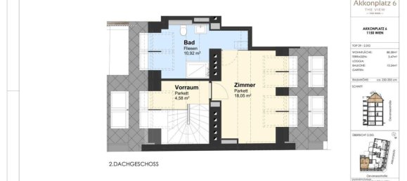 3-salle Appartement à Rudolfsheim-Funfhaus, Austria No. 1503 9