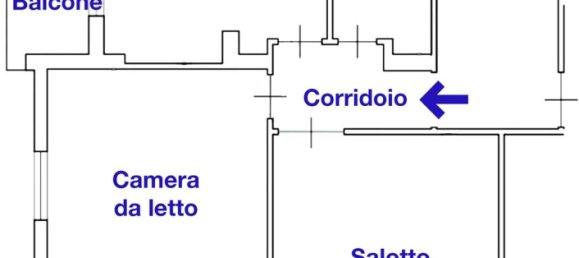 Квартира с 2 комнатами в Бордигера, Италия № 108649 19