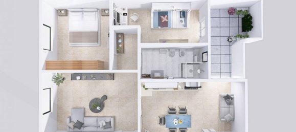 2 Schlafzimmer Wohnung in Bitritto, Italy, Nr. 32768 3