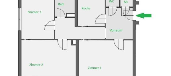 3-Zimmer Wohnung in Leoben, Austria, Nr. 231093 11