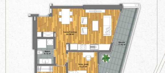 Studio in Maltepe, Turkey No. 18230 16