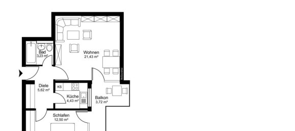2 rooms Apartment in Munich, Germany No. 251523 10