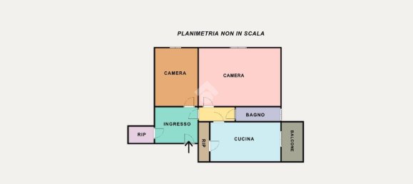 Apartamento T2 em Genoa, Italy N.º 35869 19