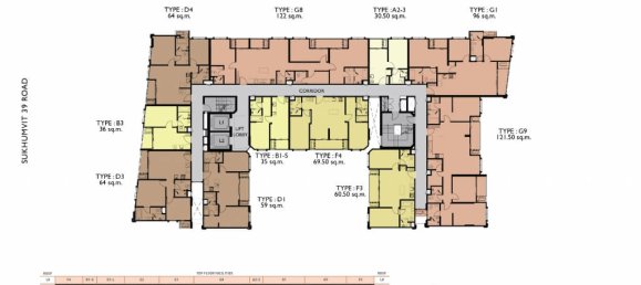 3 bedrooms Condo in Bangkok, Thailand No. 2207 9