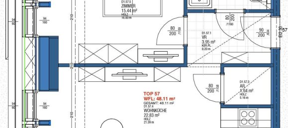 2-salle Appartement à Ottakring, Austria No. 248413 9
