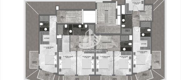 Квартира 1+1 в Оба, Турция № 10685 2