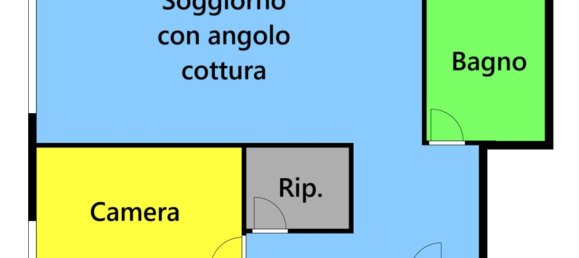 2 rooms Apartment in Bologna, Italy No. 305189 16