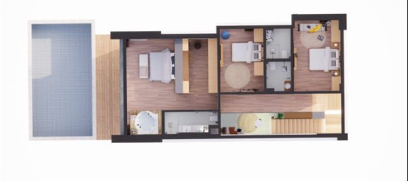 Villa 4+1 à Bodrum, Turkey No. 10232 3