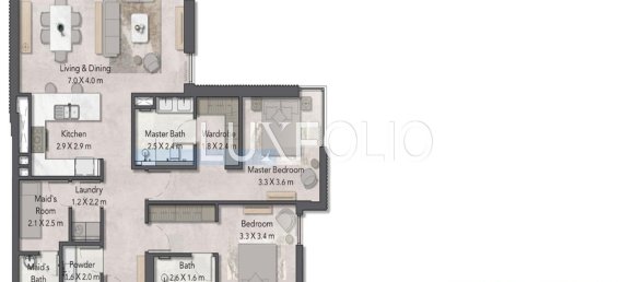 Apartamento de 2 dormitorios en Dubai Land, UAE No. 101165 7