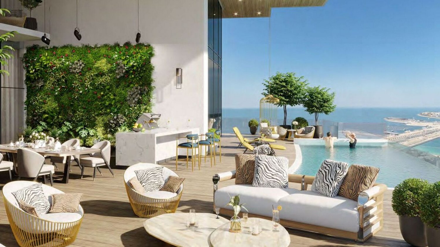 Apartamento de 2 dormitorios en CAVALLI TOWER, Dubai Marina, UAE No. 58173