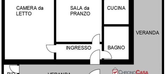 2-Zimmer Wohnung in Messina, Italy, Nr. 163789 5