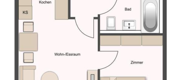 2-Zimmer Wohnung in Schwaz, Austria, Nr. 221038 5