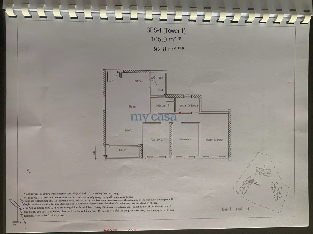 3 bedrooms Apartment in Thu Duc, Vietnam No. 8452