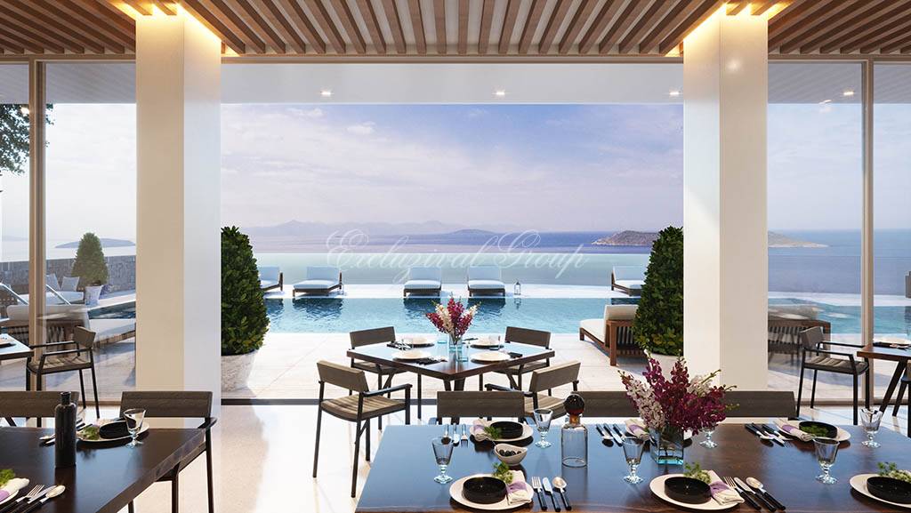 Квартира с 2 спальнями в Бодрум, Турция № 28331