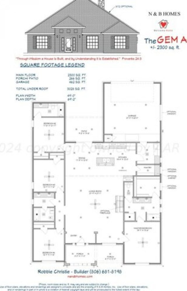 4 chambres Maison à Amarillo, USA No. 381553