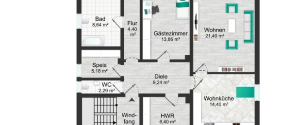 Moradia em banda T6 em Ingolstadt, Germany N.º 245393 13