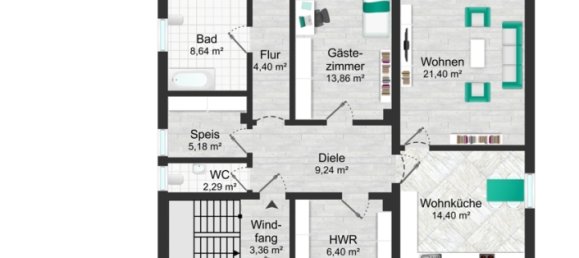 Moradia em banda T6 em Ingolstadt, Germany N.º 245393 12