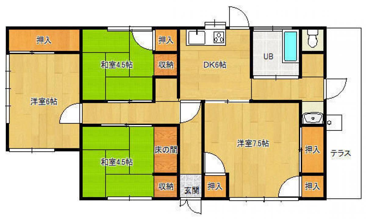 Casa T4 em Miyazaki, Japan N.º 8468