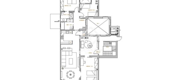 Ático de 3 dormitorios en Ciudad Vieja, Spain No. 169874 106