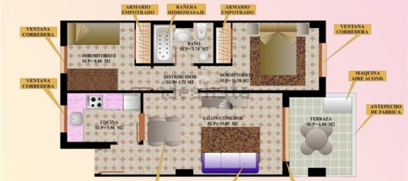 2 bedrooms Apartment in Marina d'Or, Spain No. 181341 21