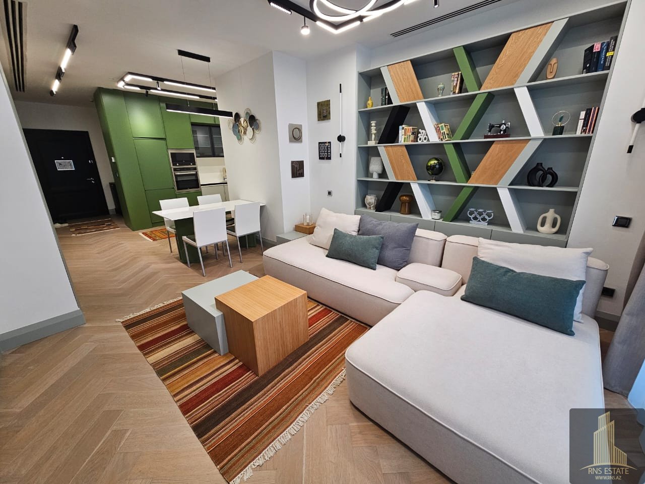 2 غرف نوم شقة في Khatay, Azerbaijan رقم 1590