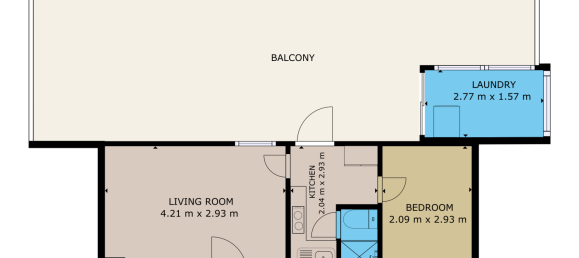 Пентхаус с 1 спальней в Мадрид, Испания № 26690 39