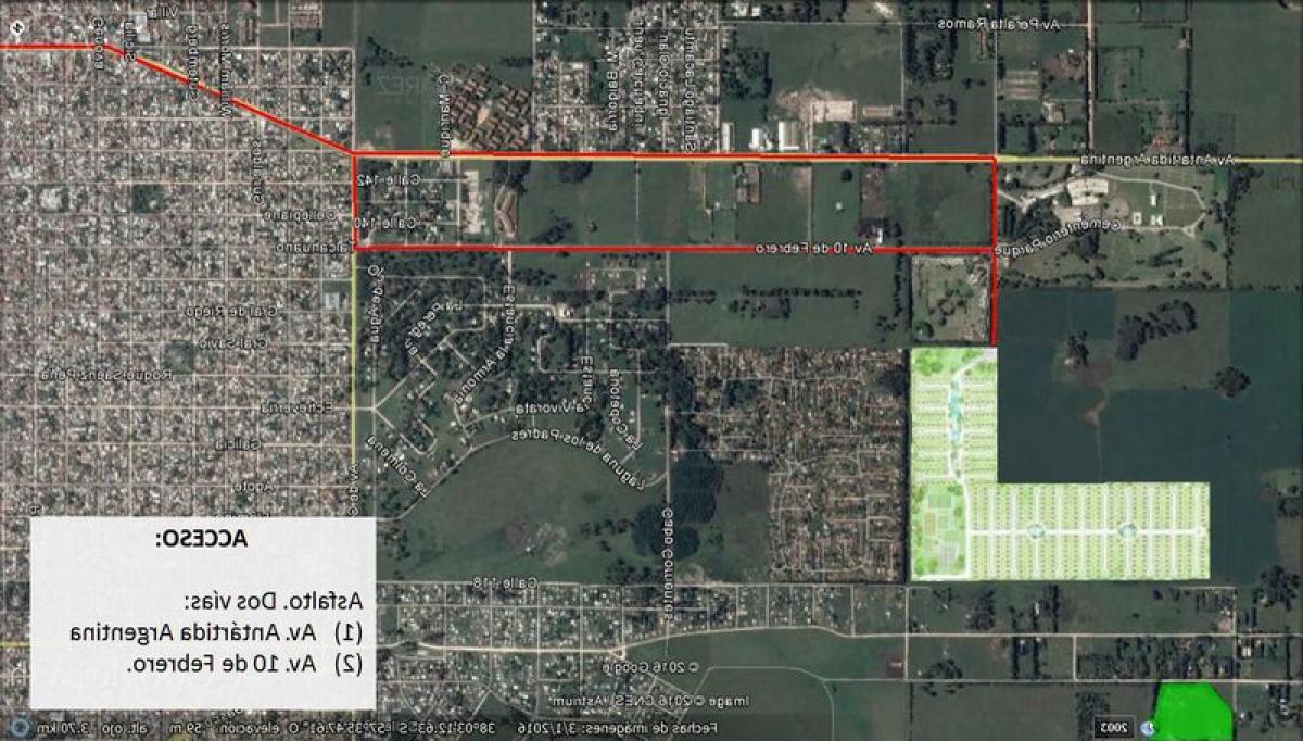  Land in Mar del Plata, Argentina No. 114489