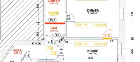 Apartamento de 3 divisões em Favoriten, Austria N.º 129811 16