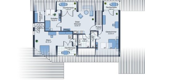 Ферма с 13 комнатами в Эммендинген, Германия № 11479 29