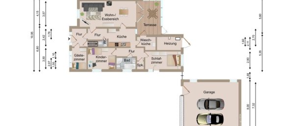 Здание с 4 спальнями в Дитмаршен, Германия № 71858 20