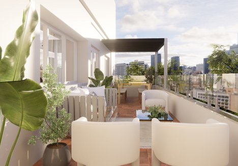 Квартира с 3 спальнями в Кашкайш, Португалия № 114871