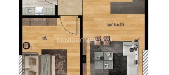 2-Zimmer Villa in Denizli, Turkey, Nr. 31759 24